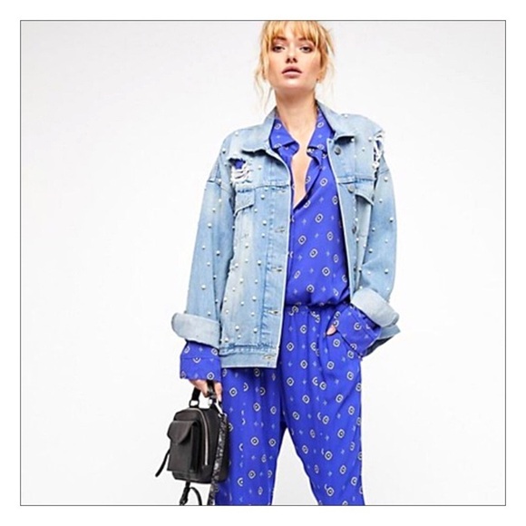 Free People Ultimate Comfort Shirt Up Lounge Top Size Small - Picture 3 of 4